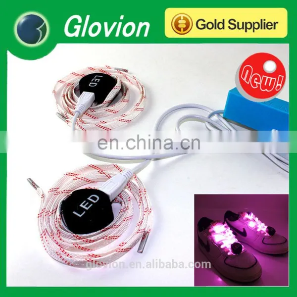 Hot Sale USB Led Shoelaces With Battery for Sport photo-3