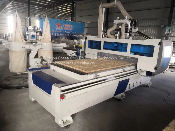 ATC 2 Spindle Switch Woodworking Cnc Router Boring Group Center photo-2