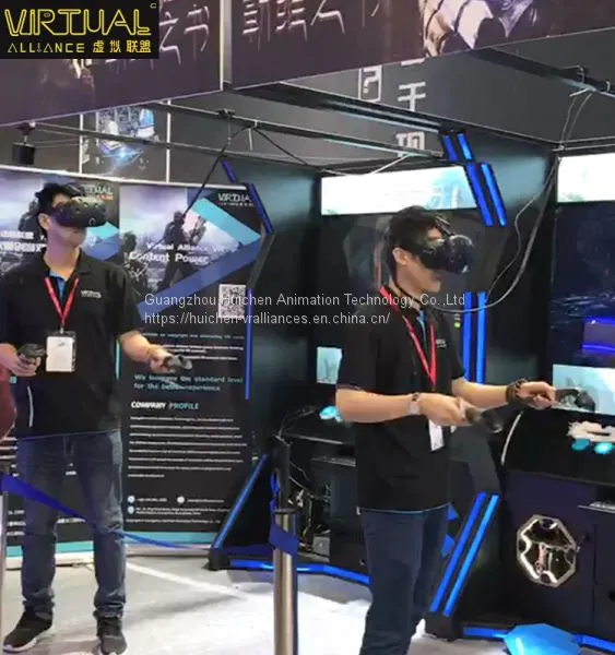Kat Walk VR Shooting Gun Ride War Arcade Game Machine Cinema 9d Simulator Virtual Reality