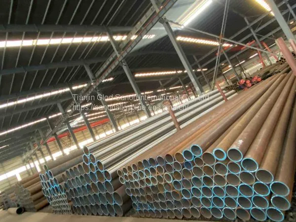 Sanon ASTM A333 Grade T21 Alloy Seamless Steel Pipe Low Temperature Mechine Parts