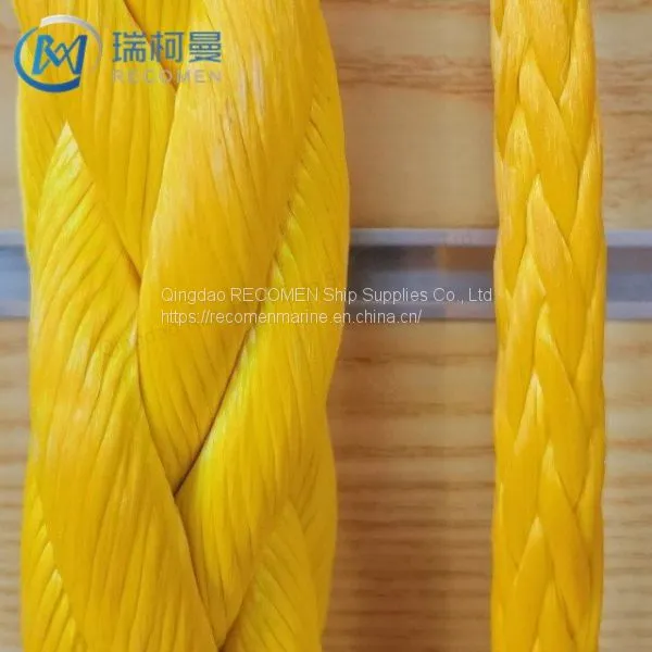 Recomen Mooring UHMWPE 8 12-strand Corrosion Abrasion Resistance Rope