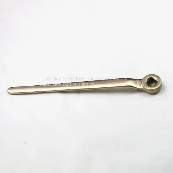 Aluminum Bronze Alloy Square Valve Spanner Non Sparking Safety Tools photo-5