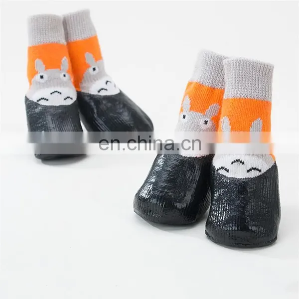 Wholesale Autumn and Winter New Dogs Outdoor Waterproof Socks Foot Pet Thin Non-slip Shoes photo-4