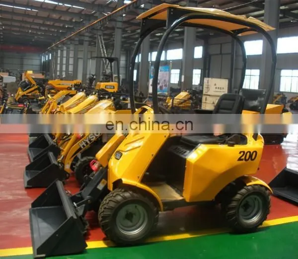 Farm Machinery CE Certification Mini Wheel Tractor Loader photo-6