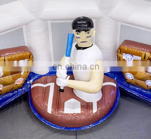 Cheap IPS System Inflatable Baseball Batting Cage Fun Active Games For Kids and Adults photo-2