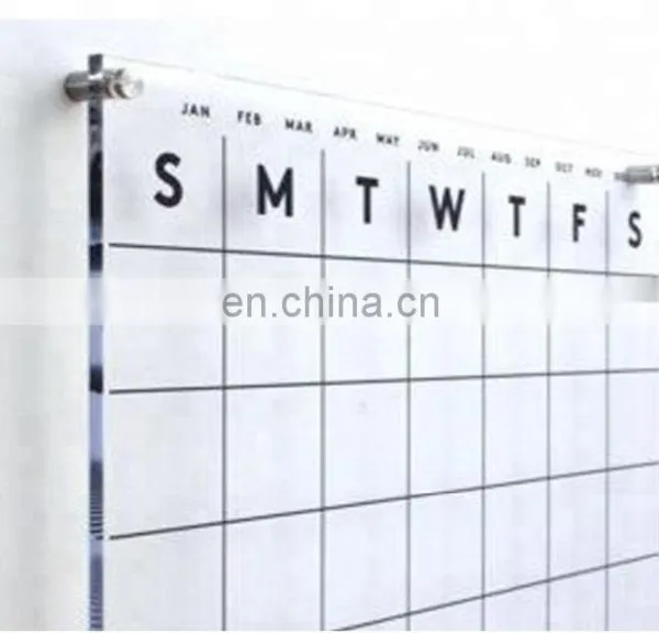 Weekly Monthly Planner Whiteboard Calendar Planner Dry Erase Board For School Home Office photo-4