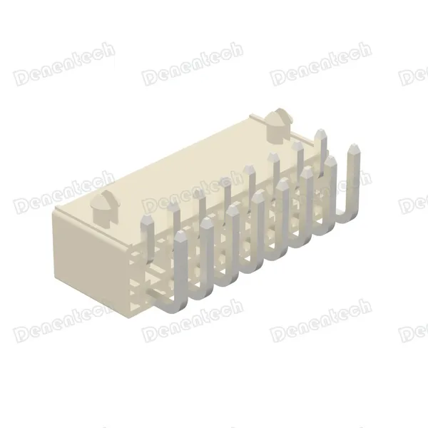 Denentech 4.20mm Pitch Dual Row Right Angle DIP Wafer Connector photo-2