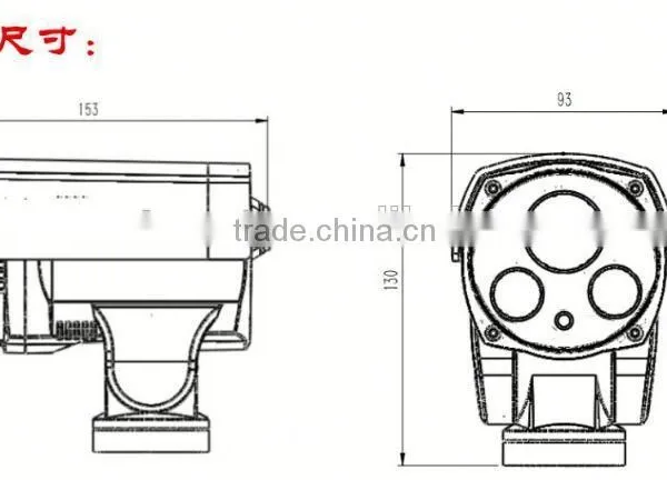 IP66 Waterproof Bullet Ptz ip Camera Camera, Adjust for Pan/Tilt/Zoom,ip Camera With Sim Card photo-4