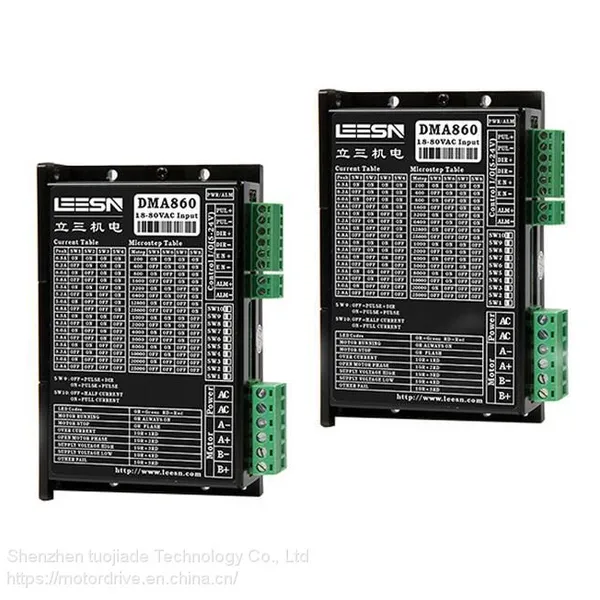 DMA860V Lisan Electromechanical 60/ 86mm Stepping Motor Driver With IO Control Potentiometer Speed Regulation LEESN Motor Control Box Manufacturer photo-3
