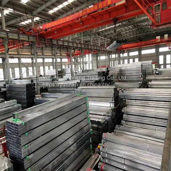Yunnan Q235 Square Tube Wholesale Hot Dip Galvanized Square Tube 40 * 80 * 3 Square Tube Kunming Sales Square Tube photo-2