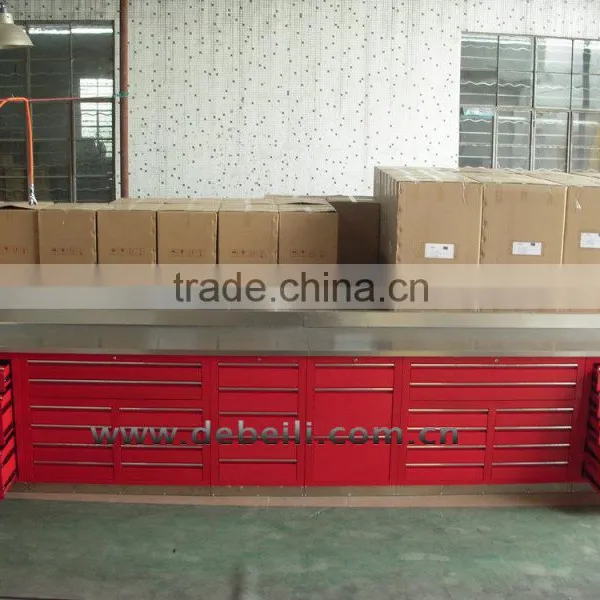 Industrial Stage Red Color 10-drawer Tool Cabinet Box photo-4