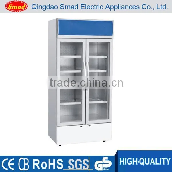 Display Upright Beverage Fridge Commercial Drink Showcase Refrigerator Cooler Quality Choice photo-5