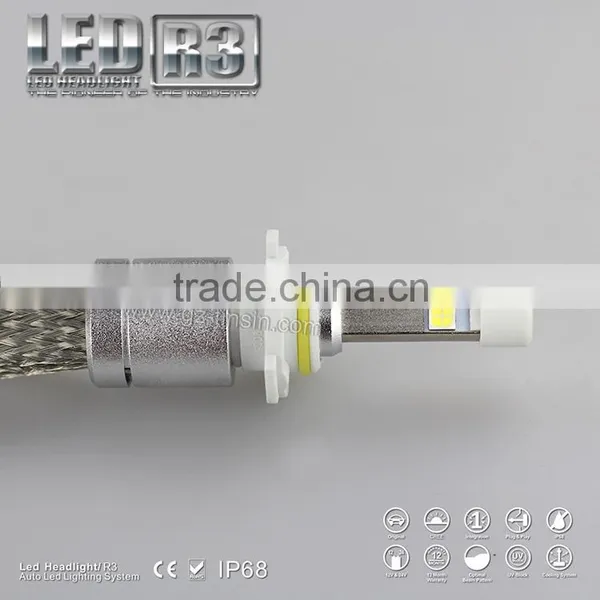 New Products Automobile 40W 4800lm H1 H3 H7 H8 H9 H11 9005 (HB3 H10 ) 9006 (HB4) 9012 Led Headlight Red Copper Made in China photo-2
