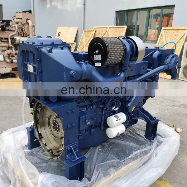 High Quality 6 Cylinder 4 Stroke Weichai Marine Engine WP12C450-21 photo-4