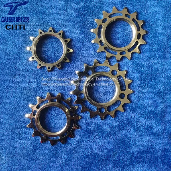 Spot Direct Sales and Customized TC4 Titanium Alloy Bicycle Gears With High Precision and Good Quality photo-5