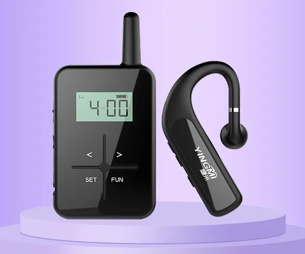 R8 Wireless Interpreter One to Many Simultaneous Interpretation Equipment Wireless Tour Guide and Study Tour Interpreter Exhibition Hall Museum Exhibition Hall Team Wireless Zone Self Guided Interpreter photo-3