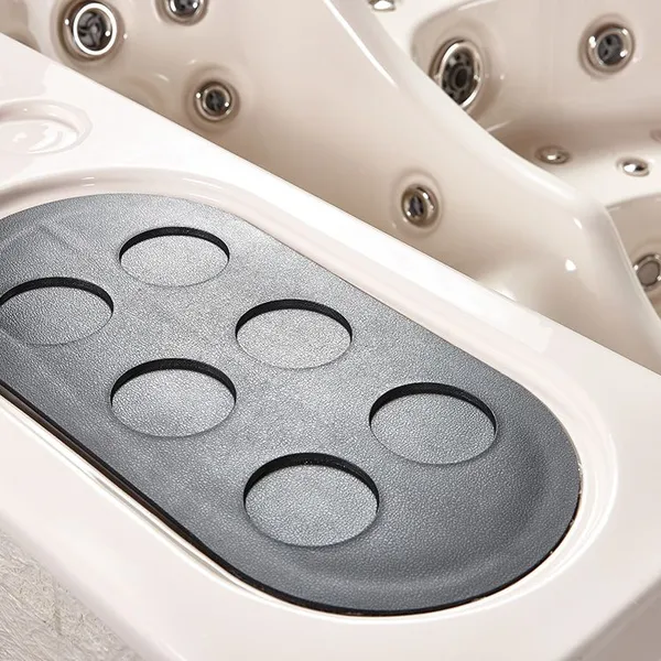 New Design Outdoor Semicircle Hot Tub For Swimming Pool Project photo-4