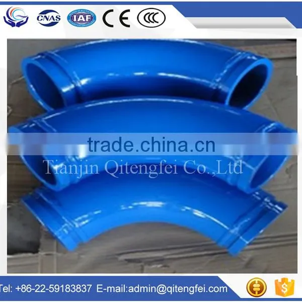 Putzmeister Schwing Sany Concrete Boom Pump Parts Twin Wall Elbow DN125 R180 90deg photo-5