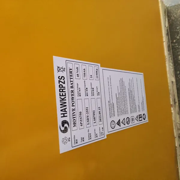 British Hock Forklift Battery Large Capacity Power Supply New Energy Start-up photo-2