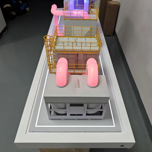 Customized Manufacturer of Sand Table Model for Exhaust Gas Treatment photo-3