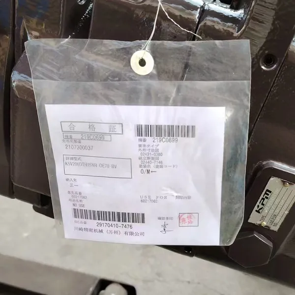 Genuine Sany SR150 Hydraulic Pump Assembly | Main & Pilot Pump Kit for SR150/SR200 Excavators | 350bar Pressure photo-3