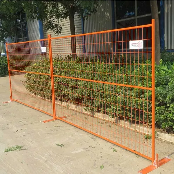 Canada Construction Temporary Fence Welded Wire Mesh Panel photo-2