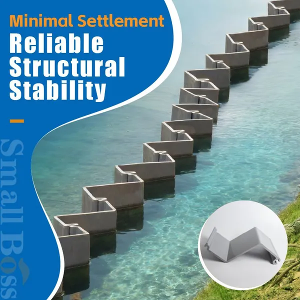 Superior Load-Bearing High-Impact Plastic PVC Sheet Piling for Landslide Prevention and Critical Slope Stabilization photo-4