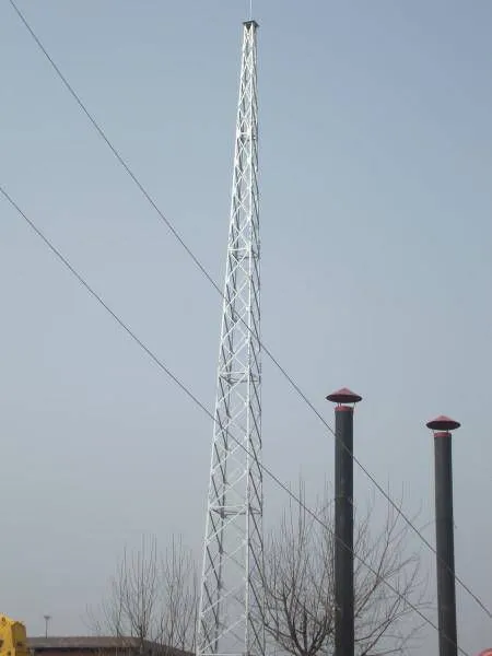 Steel Structure Lightning Protection Tower, Triangular Roof Lightning Protection Device Tower, Various Specifications, Customized on Demand photo-2