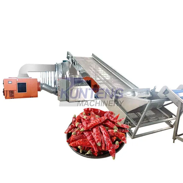 Gran deshidratador industrial de chiles rojos, máquina para secar verduras, máquina para secar frutas y verduras
