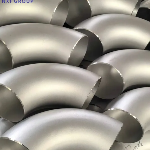NXF UNS N10276 2.4819/NiMo16Cr15W/C276 OD DN15-1200 Thickness SCH10-XXS Nickel Alloy 90/45 Deg LR/SR Butt Welding Elbow photo-4