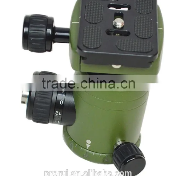 Camera Tripod Head With Dual-level Aluminum Damping Ball Head photo-2