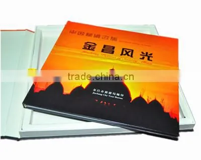 Paper & Paperboard Product Material and Offset Paper, Cheap Hardcover Brochure/photo Book photo-5