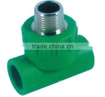 Green and White Ppr Pipe Fitting