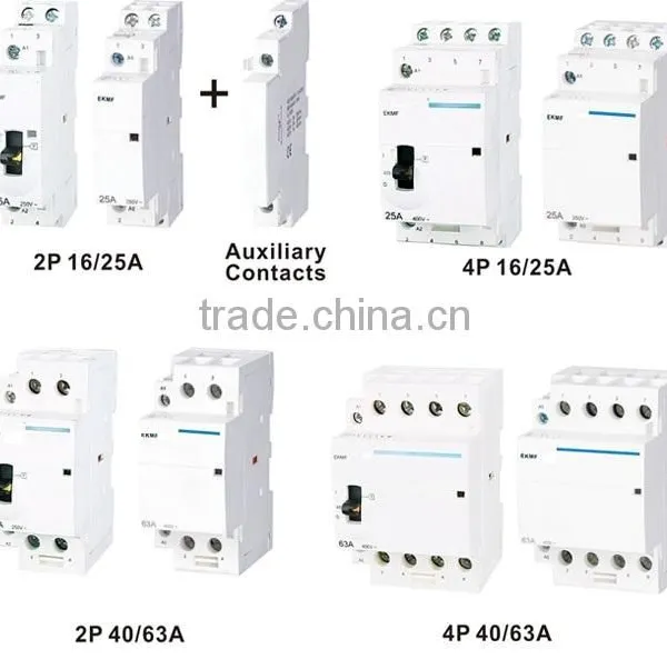 MCB Circuit Breaker for DIN Rails,Modular Contactor