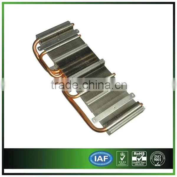 Aluminum VGA Card Cooler With Heat Pipe