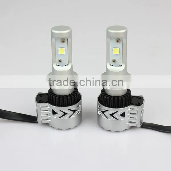 Wholesale Supply Auto Parts Super Bright Auto h7 Led Headlight Bulbs 6000lm 40w 2 Years Warranty photo-3