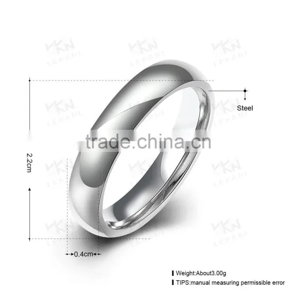 Simple Design Titanium Ring 316L Steel Ring,titanium 316l Stainless Steel Rings Supplier's Choice photo-4