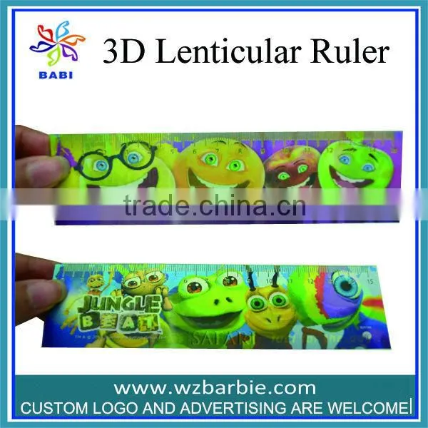funny office school stationery lenticular rulers custom