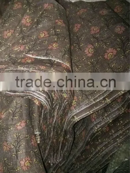 Cotton Stock Printed Fabric photo-3