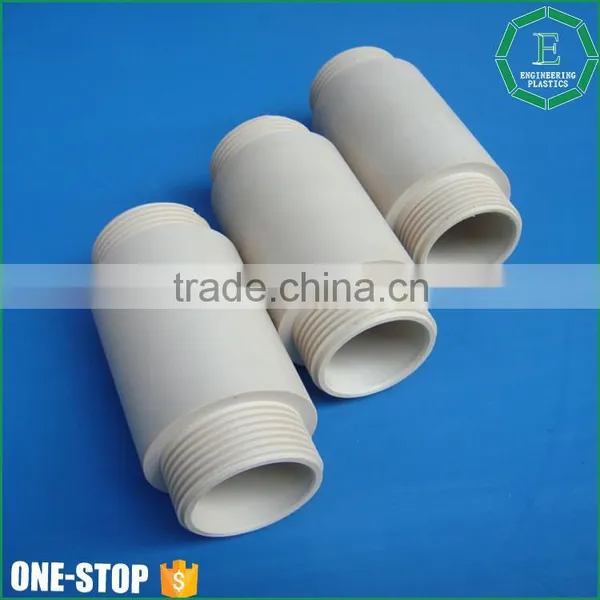 OEM Engineering Plastic Molded Products Cnc Machined Plastic TECHTRON PPS Bushing Sleeve Quality Choice photo-5