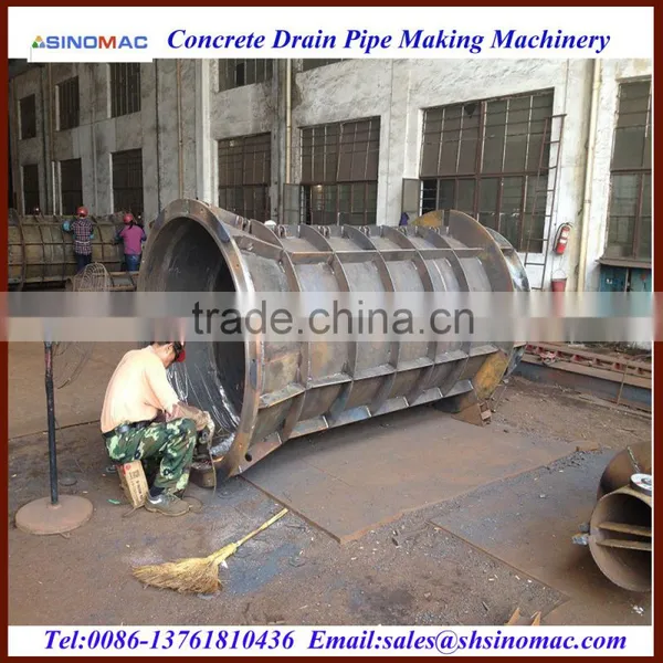 High Quality Socket Reinforced Concrete Drainage Pipe Production Machine photo-2