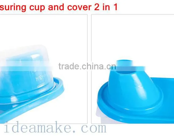 2015 New Product Food Grade Plastic Airtight Food Container Set photo-3
