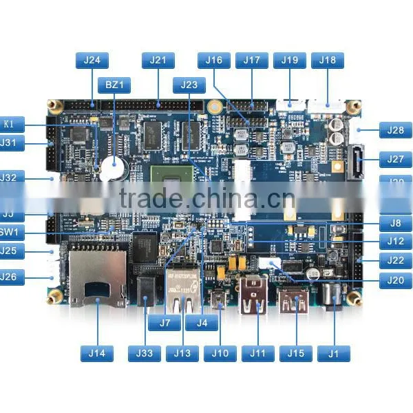 Best I.MX6S Mainboard/I.MX6S Dual-core/quad-core ARM Mainboard/ARM Cortex-A9 Core Board photo-3
