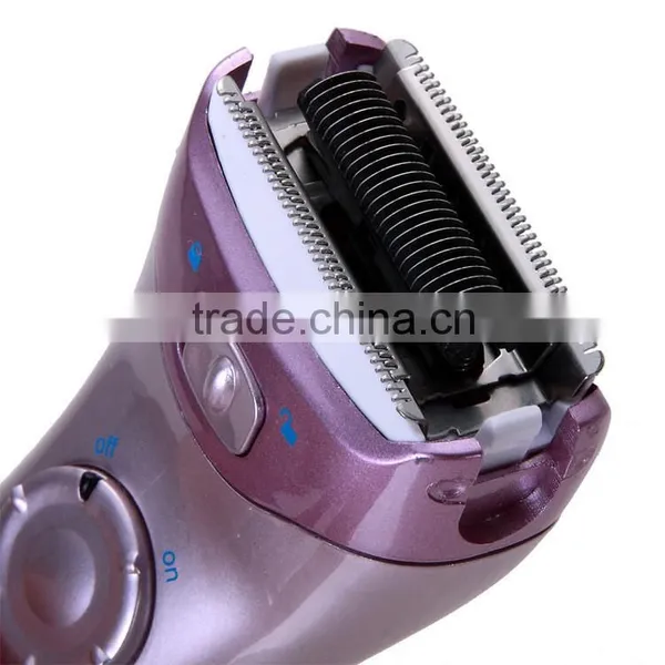 Cheap Price Epilator 2 Pcs AA Battery Operate Waterproof Lady Epilator photo-2