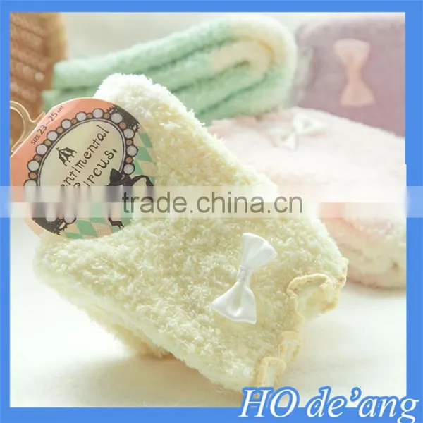 Hot Selling Japanese Style Autumn and Winter Coral Velvet Socks Women Floor Socks Thick Warm Socks Wholesale MHo-223 photo-5