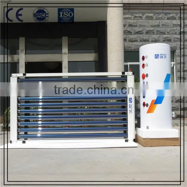 Wall Mounted Pressurized Solar Water Heater(Solar Collector) With Heater Pipe