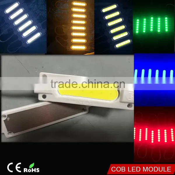 China Most Popular Led Light 12V High Quality CE Rohs Super Bright 2W 180LM Injection Cob Module for Digital Signage