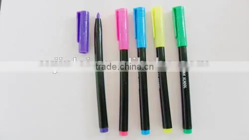 Advertisement Office Supplies Colorful Thin Highlighter Pen photo-3