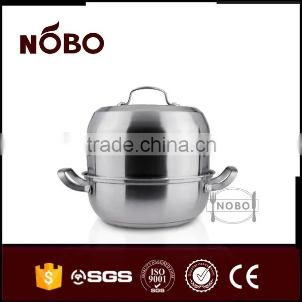 IRON MAN 2 Layer Multifunctional Stainless Steel Stock/steamer Pot photo-5