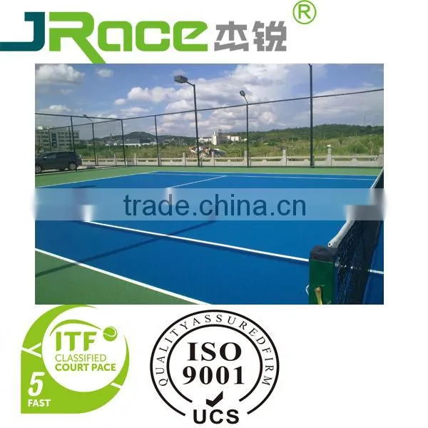 Tennis Court, Silicon PU Sports Court Surface photo-4